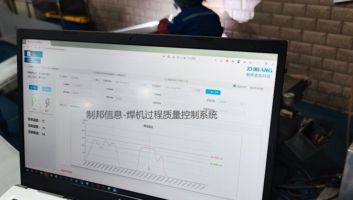 焊接过程监控-现场图片-文字
